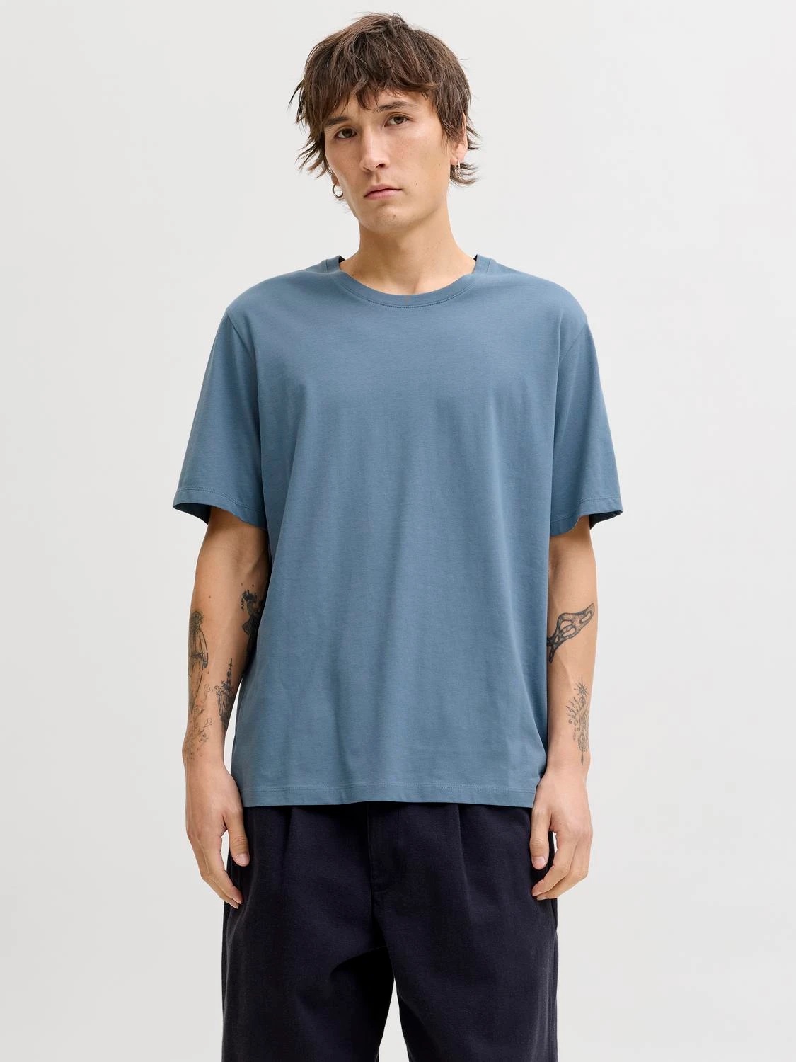 Jack&Jones Organic Basic - Veľkosť: XL | Farba: Modrá · záber 3
