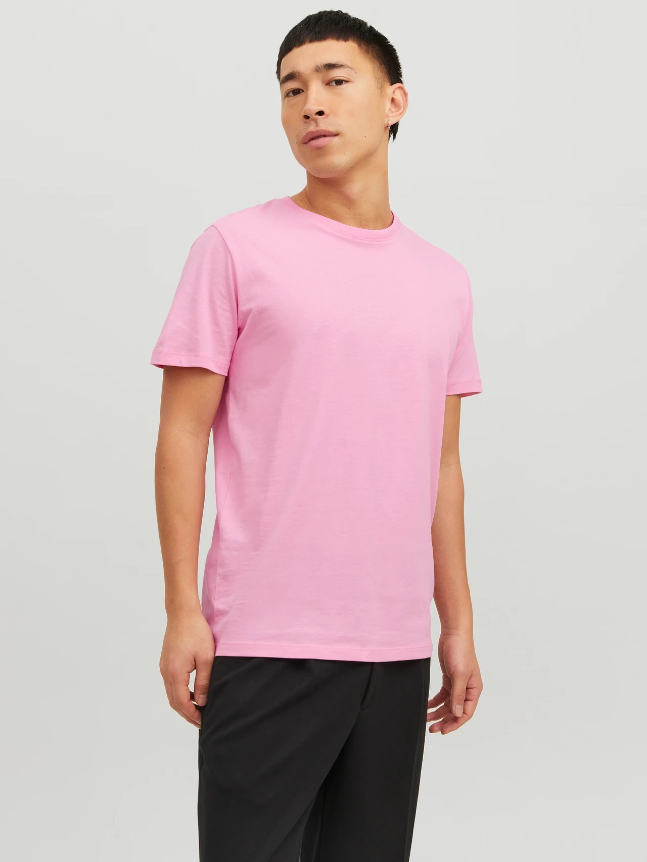 Jack&Jones Organic Basic - Veľkosť: XL | Farba: Ružová · záber 2