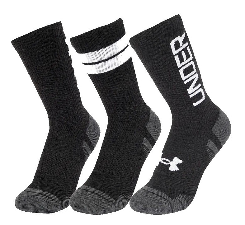 Under Armour UA Perf Tech Nov 3pk Crew -41 EUR, Ponožky, Velikosť: 36-41 EUR
