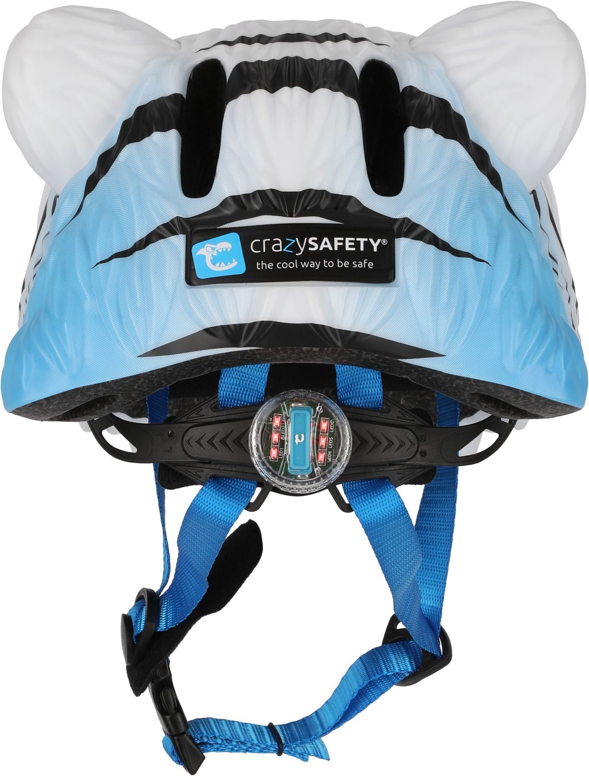 Crazy Safety Tiger Kid's Helmet - Veľkosť: 49-55 | Farba: Farebná · záber 2