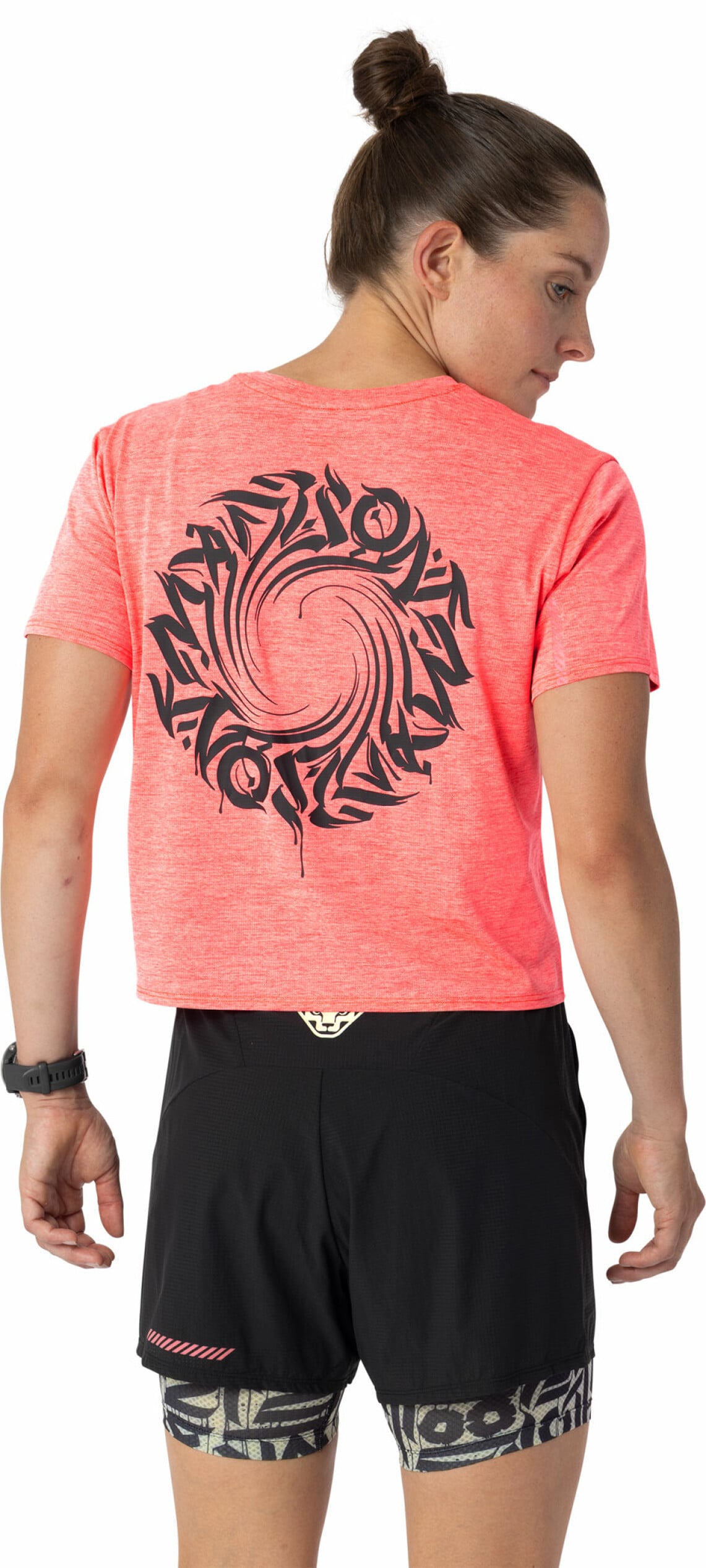 Dynafit Trail T-Shirt W - Veľkosť: M | Farba: Ružová · záber 3