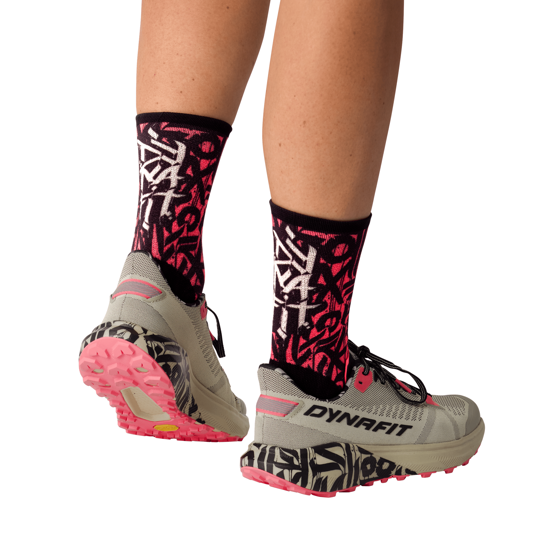 Dynafit Trail Socks - Veľkosť: 35-38 | Farba: Ružová · záber 4