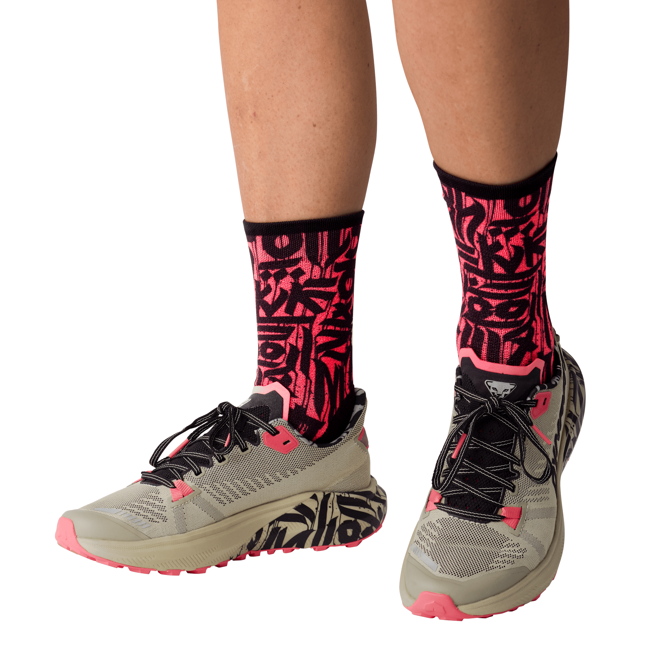 Dynafit Trail Socks - Veľkosť: 35-38 | Farba: Ružová · záber 2