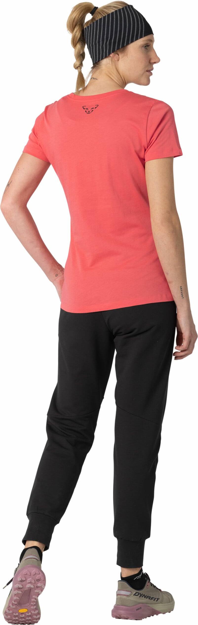 Dynafit Graphic Cotton T-shirt W - Veľkosť: 36 | Farba: Ružová · záber 3