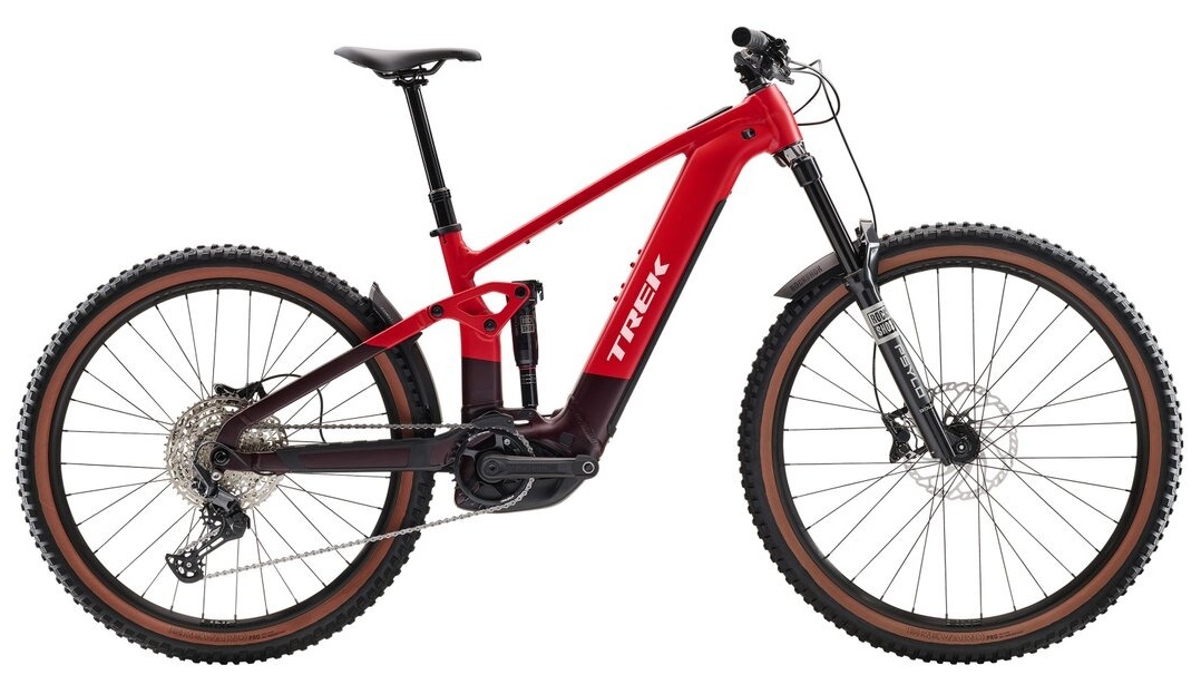 Trek Rail+ 5 Gen 5 Viper Red 2026 , Gripy, Velikosť: M