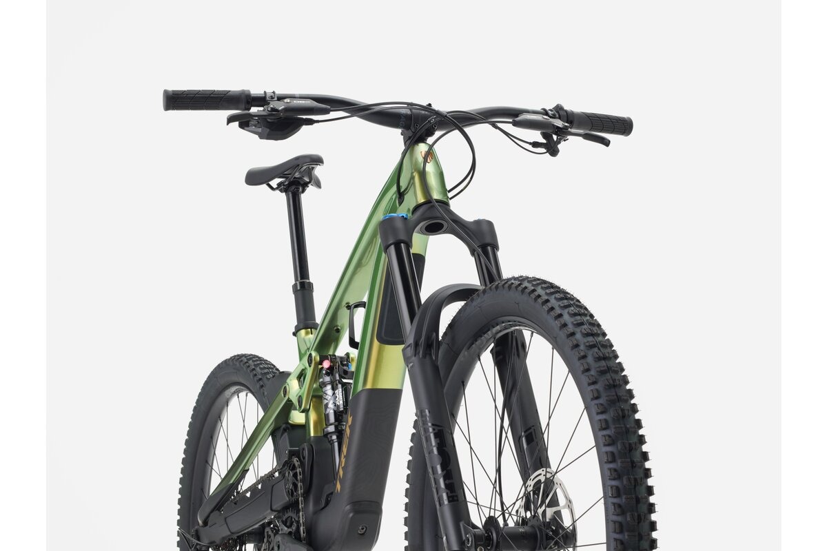 Trek Slash+ 9.7 Gloss Chameleon Green/Matte Dark Web 2026 - Veľkosť: L · záber 5