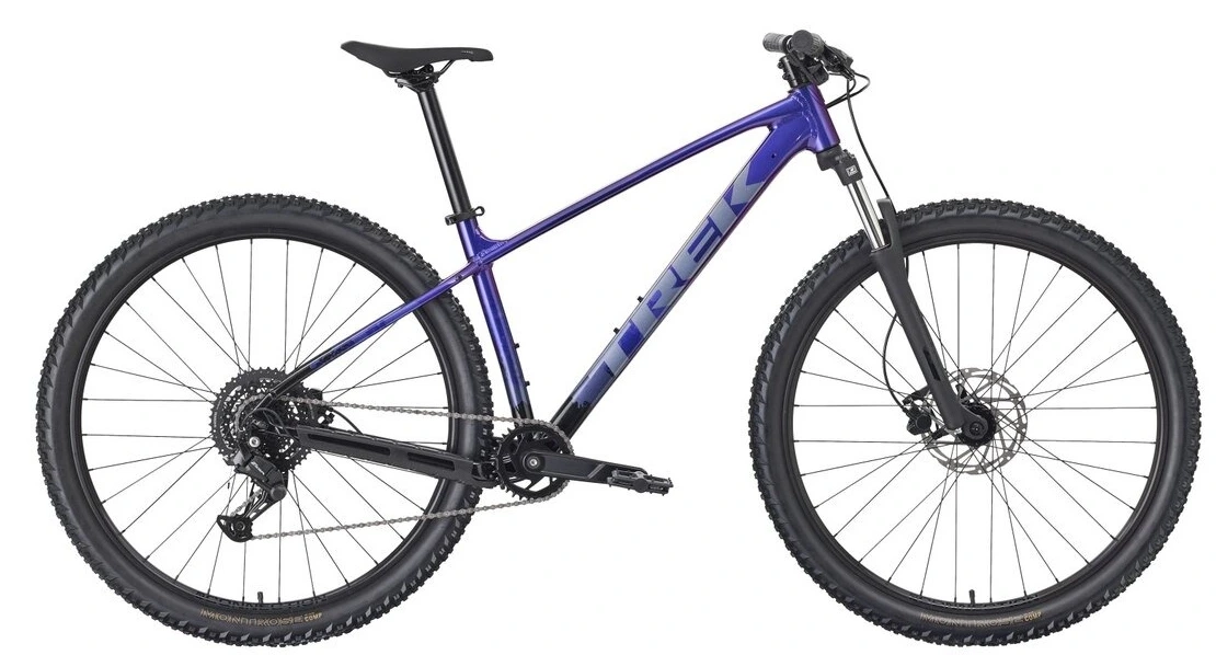 Trek Marlin 4 Gen 3 Purple Flip/Black Fade 2026 , Gripy, Velikosť: M