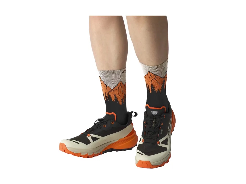 Dynafit Traverse Crew Socks - Veľkosť: 39-42 | Farba: Farebná · záber 2