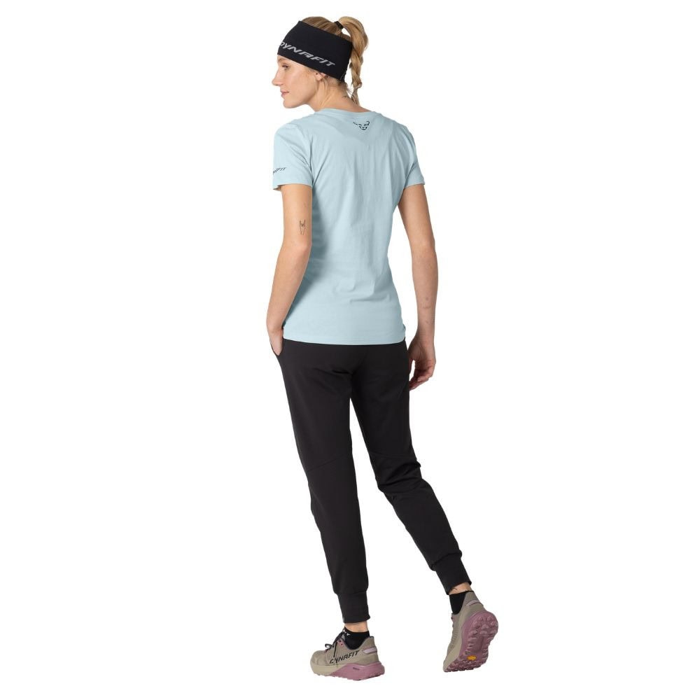 Dynafit Graphic Cotton T-shirt W - Veľkosť: 40 | Farba: Modrá · záber 3