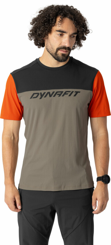 Dynafit Traverse Light T-Shirt M - Veľkosť: XL | Farba: Kiwi, Grapefruit · záber 2