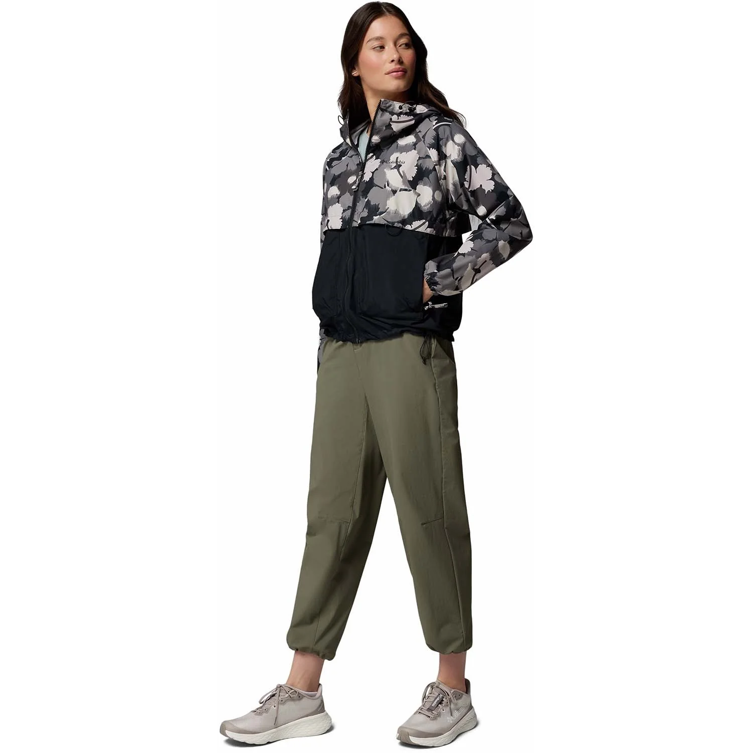 COLUMBIA Spire Valley Printed Windbreaker W - Veľkosť: M · záber 7