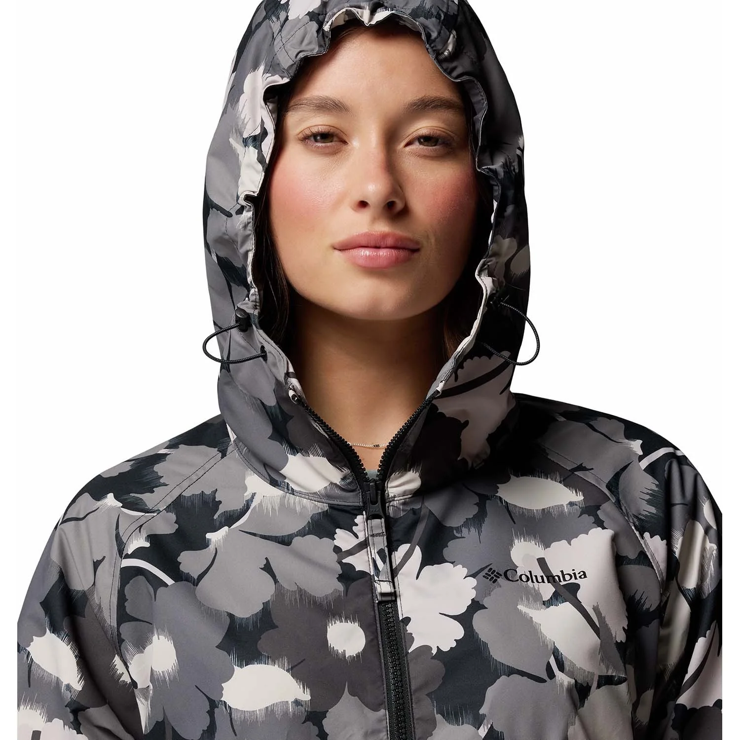 COLUMBIA Spire Valley Printed Windbreaker W - Veľkosť: M · záber 4