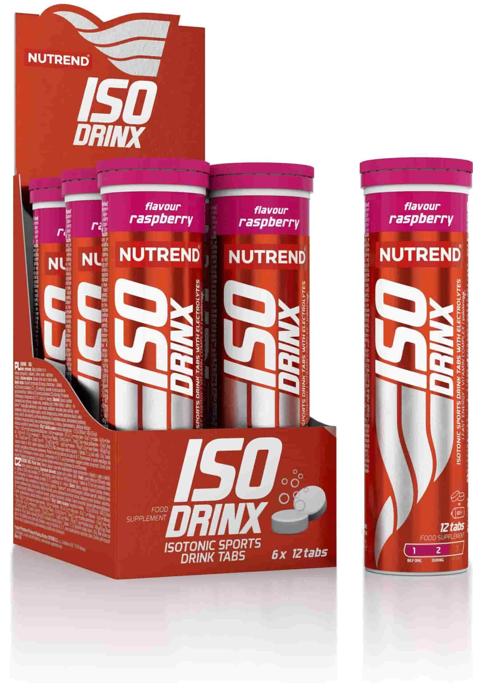 Nutrend Isodrinx Tabs , Doplnková výživa, Velikosť: Univerzálna veľkosť
