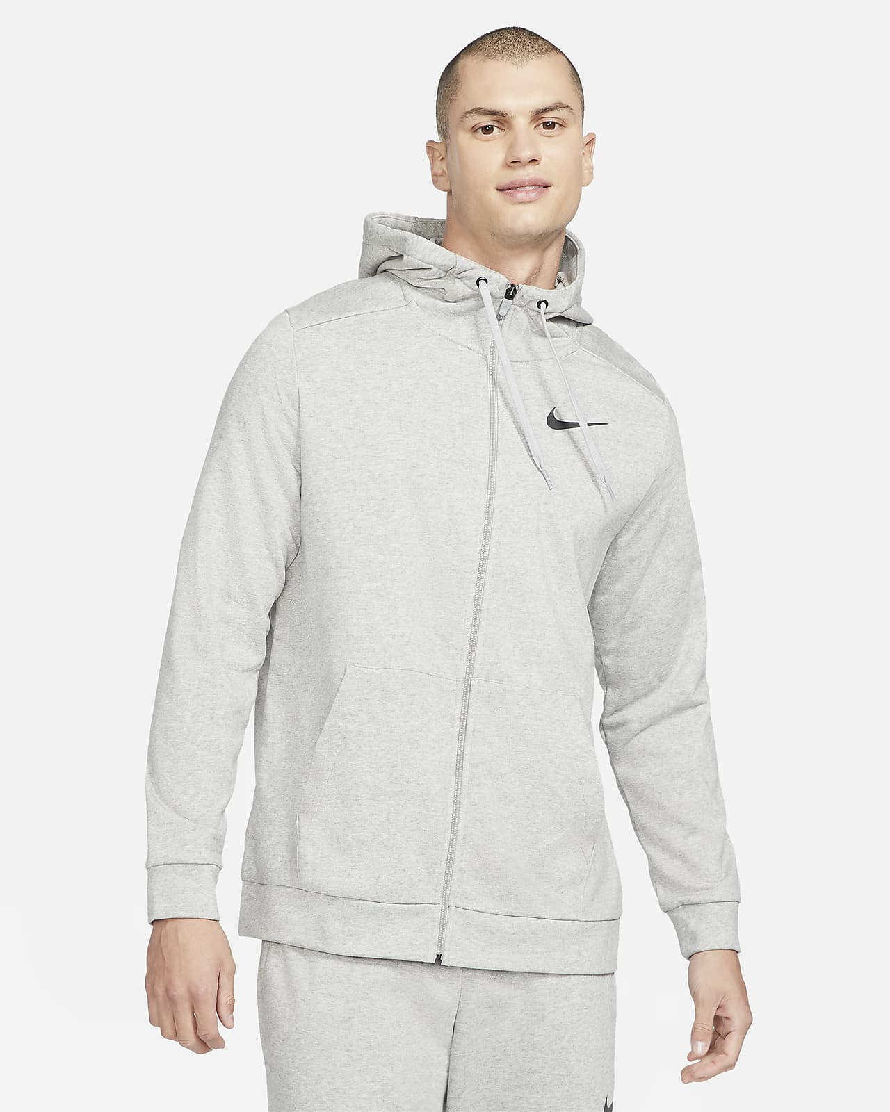 Nike Dri-FIT M Full-Zip Training Hoodie Veľkosť: XXL