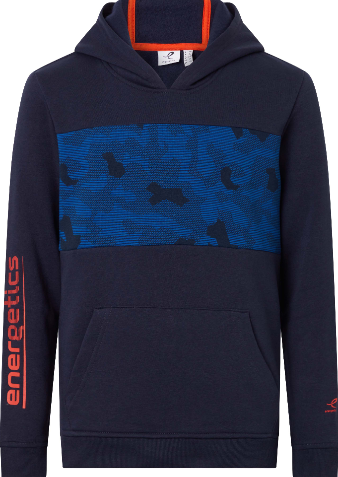 Detská mikina Energetics Jonah V Hoodie Veľkosť: 176