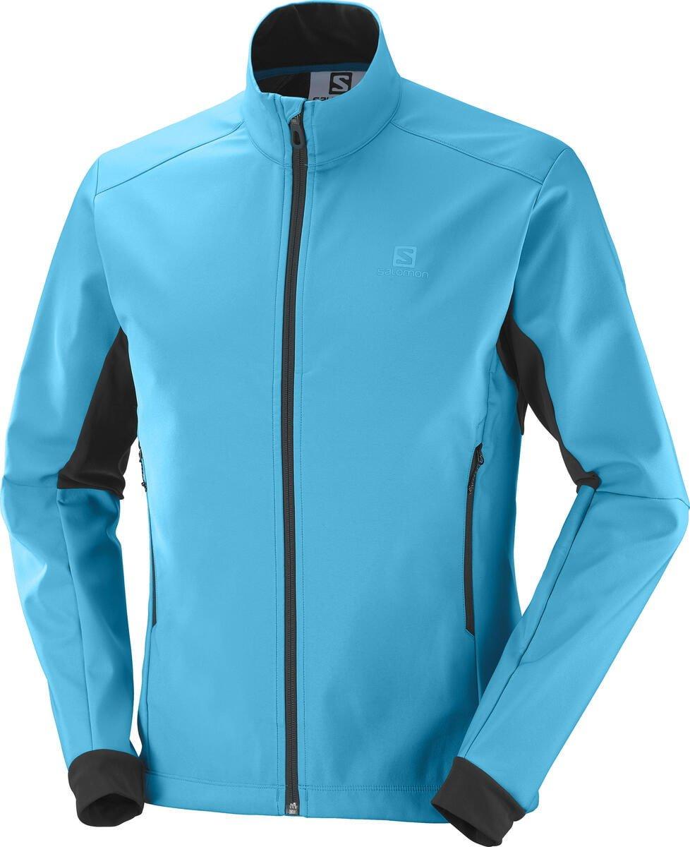 Pánska bunda Salomon Agile Softshell Jacket M Veľkosť: M