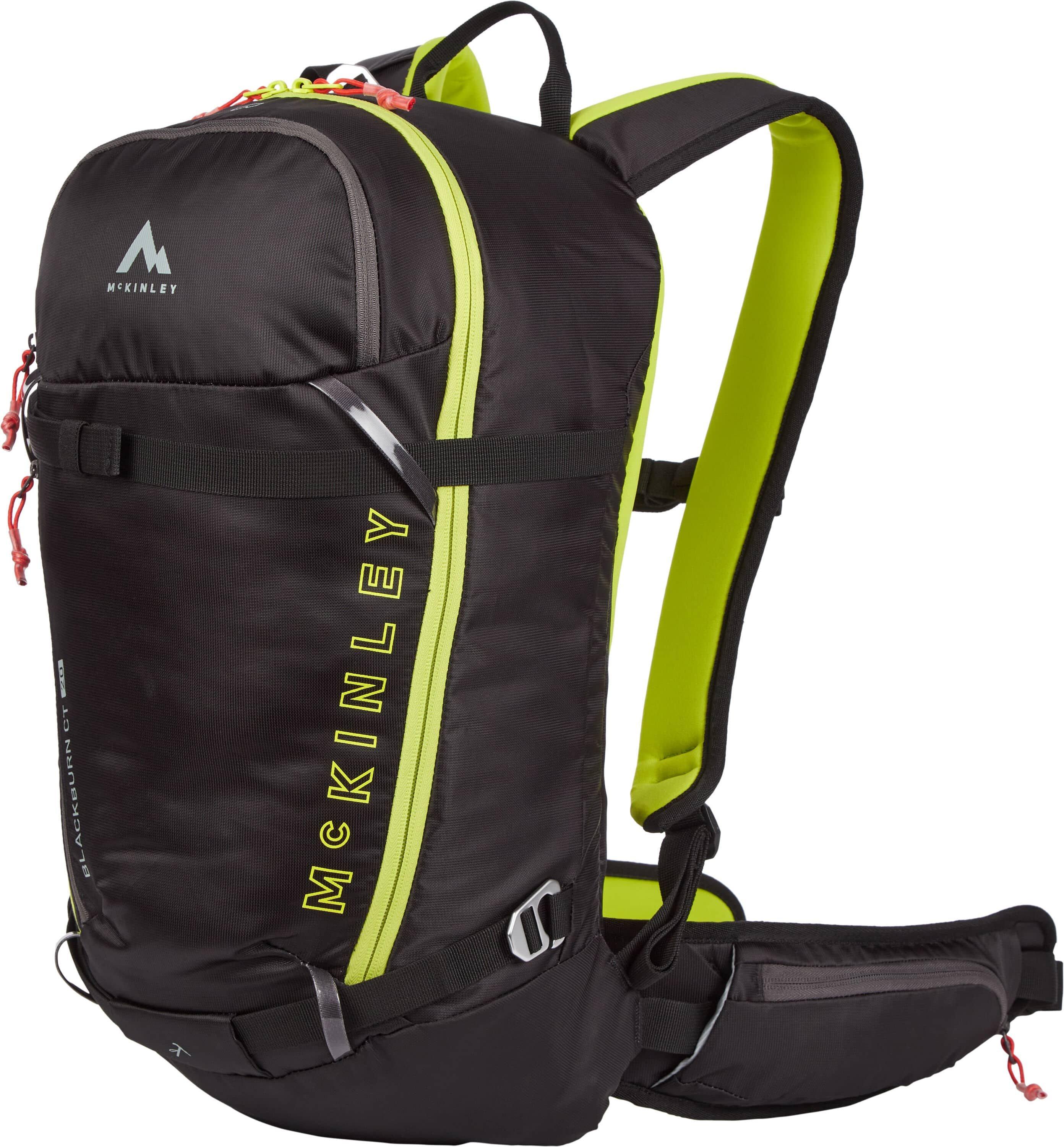 McKinley Black Burn CT 20 Alpine Backpack , Snežnice, Velikosť: Univerzálna veľkosť
