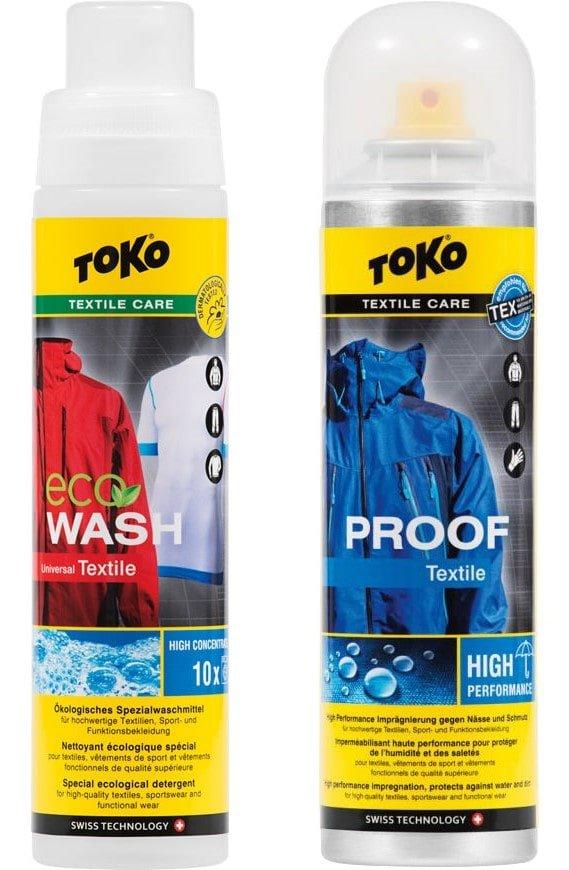 Toko Duo-Pack Textille Proof and ECO Textile Wash 2x 250 ml Veľkosť: 2x 250 ml