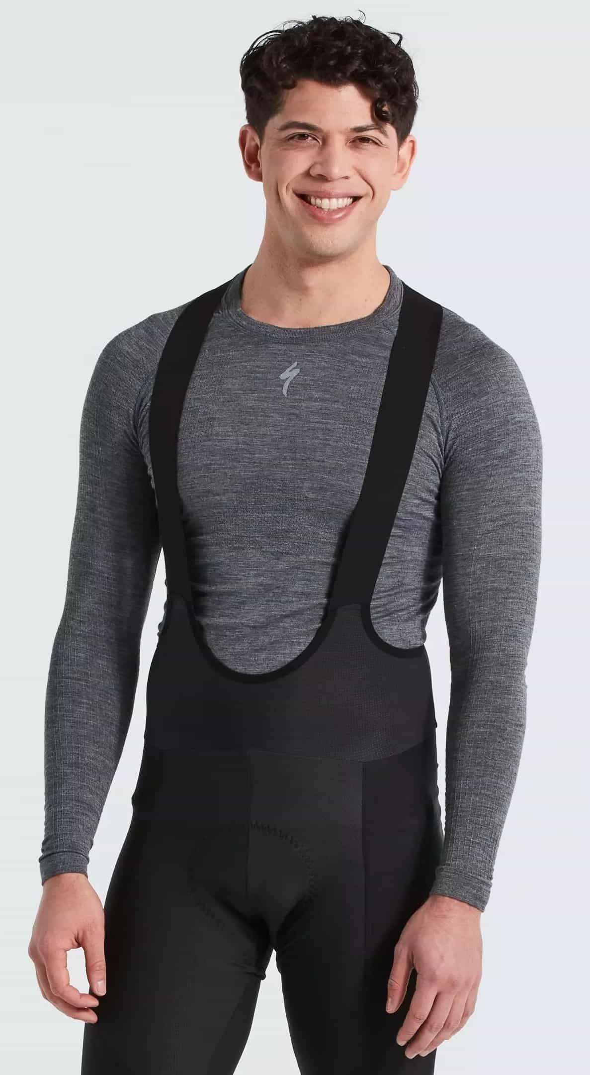 Cyklistické prilby Specialized Merino Seamless LS Base Layer M Veľkosť: S/M