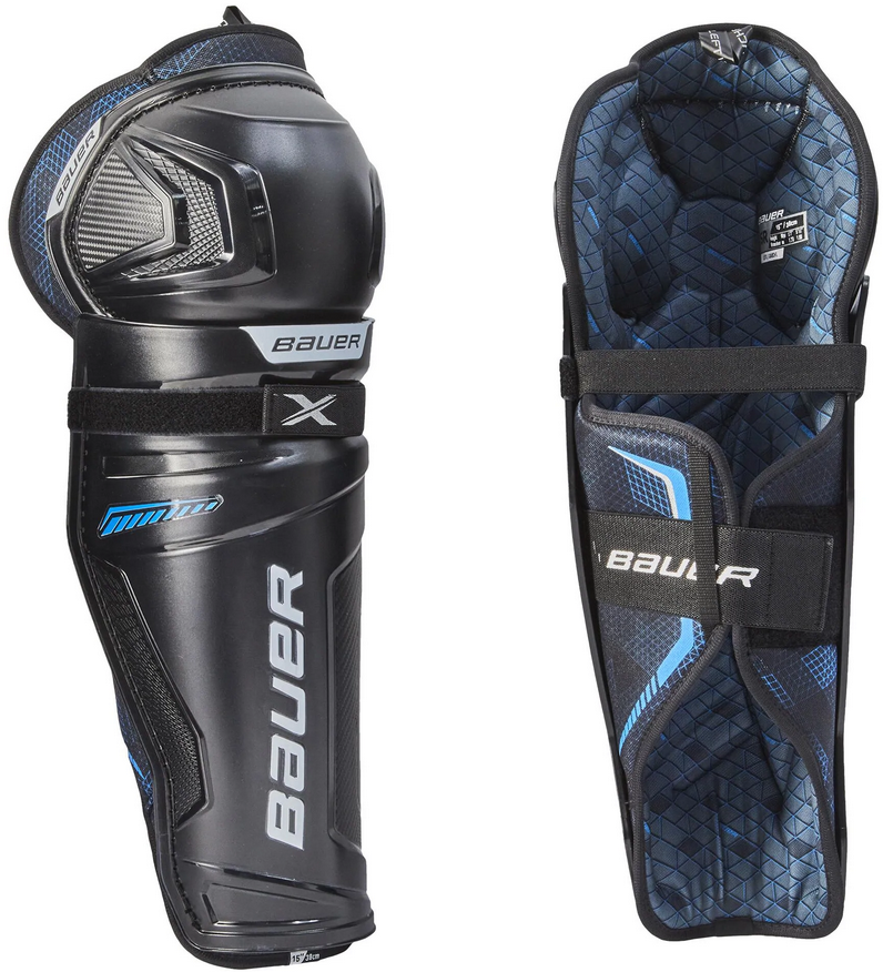 Holene Bauer X Senior Hockey Shin Guards Veľkosť: 15