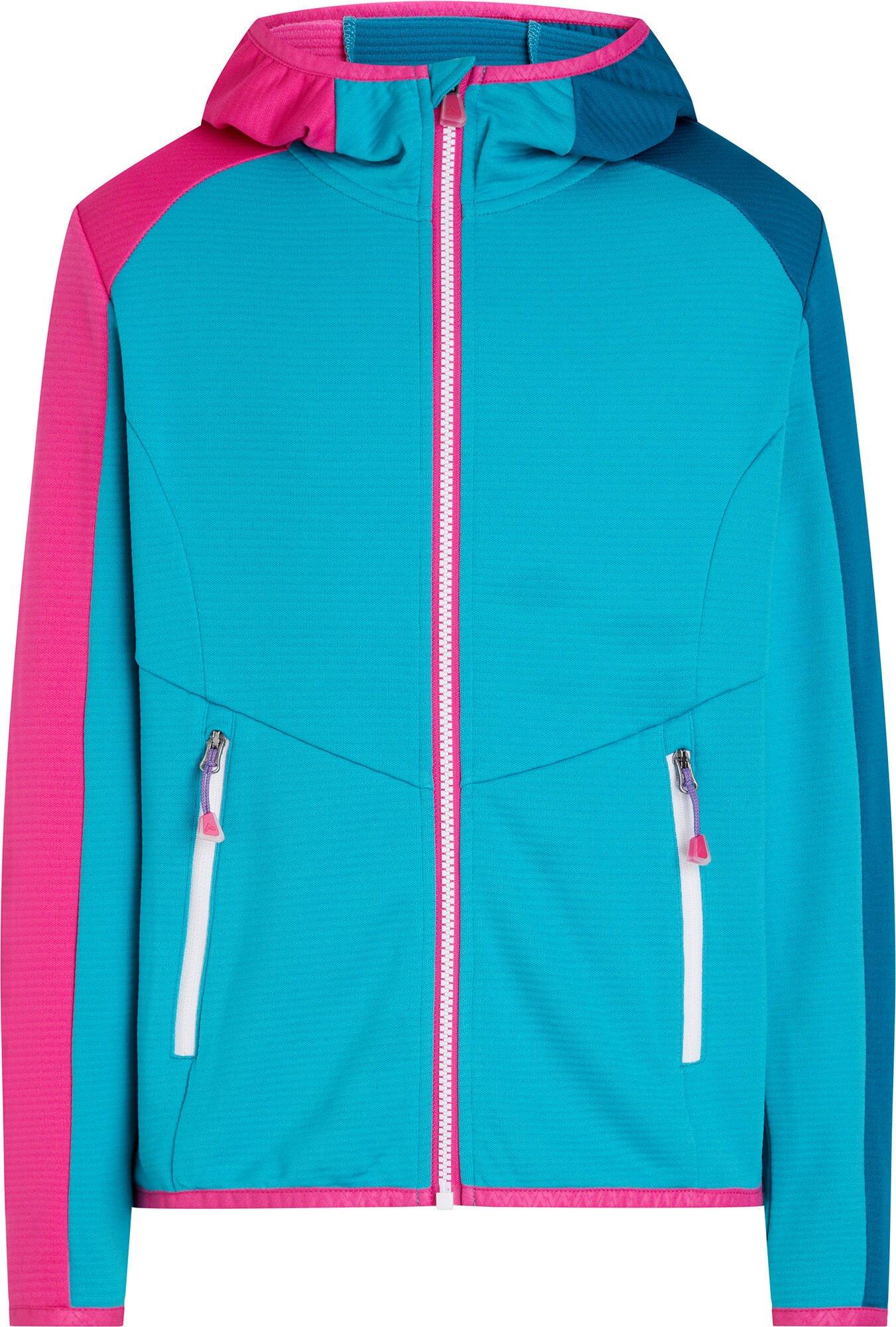 McKinley Seth HD Hooded Fleece Jacket Kids , Dámska športová mikina, Velikosť: 116
