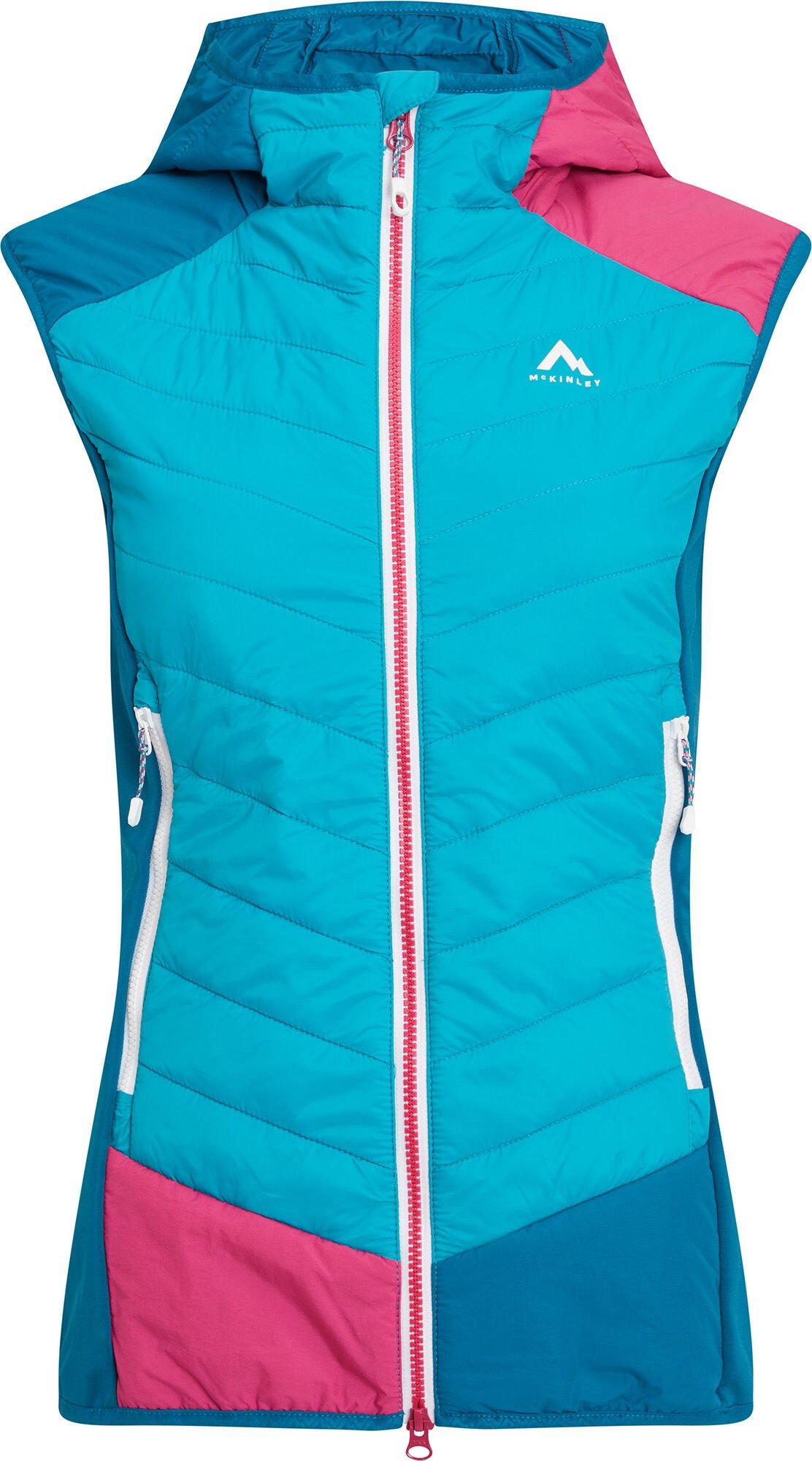 McKinley Sohana Hooded Hybrid Gilet W Veľkosť: 36