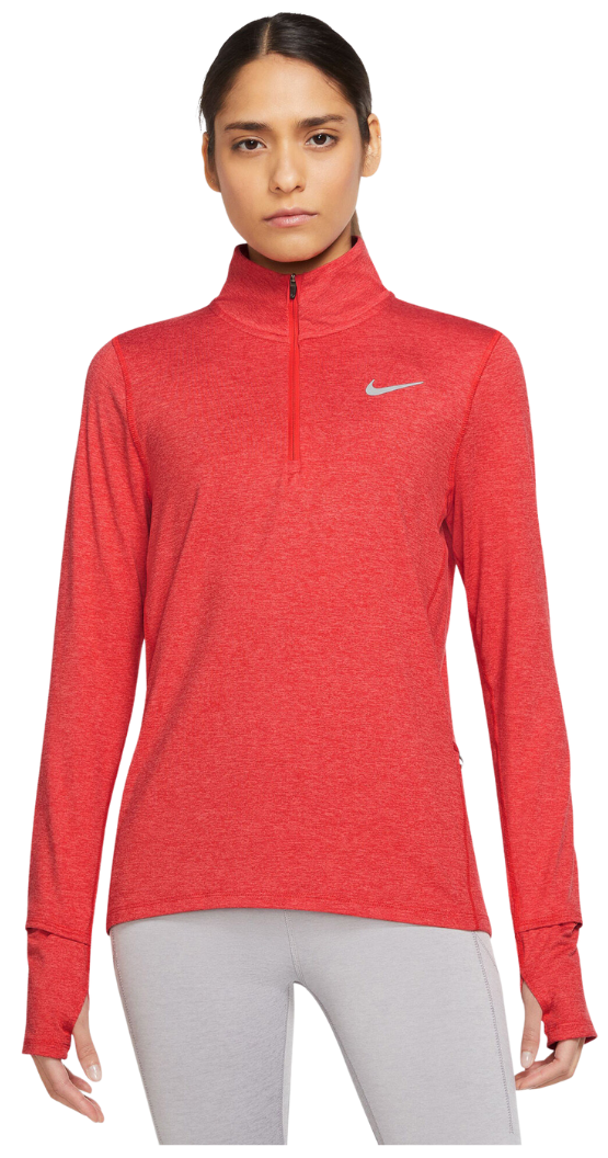 Dámske bežecké tričko Nike Element Half-Zip Long Sleeve W Veľkosť: L