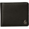 volcom slim stone faux leather wallet black d6032055 blk b dcwbjcl6ric2hdii