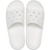 exisport slapky plazova obuv crocs classic slide v2 white 4