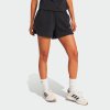 Essentials 3 Stripes Print Shorts Black JG6224 25 model jpg