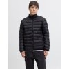 jackjones jjebradleylightpuffercollarnoos black