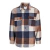 jackjones jjebradleyollieovershirtlsnoos blue