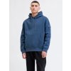 jackjones jcopointsweatbadgehoodbf blue
