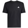 Odstránené pozadie WORKOUT ESSENTIALS BASE T SHIRT Black KA3569 01 laydown