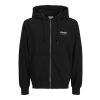 jackjones jjesohosweatziphoodnoos black