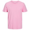 jackjones jjeorganicbasicteesso necknoos pink