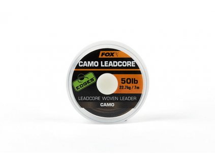 Fox olovenka Edges Camo Leadcore 50 lb 22,7 kg 7 m (CAC747)