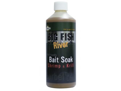 Dynamite Baits atraktant Big Fish River Bait Soak Shrimp & Krill (kreveta a krill) 500 ml (DY1378)
