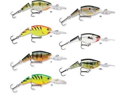 rapala wobler jointed shad rap 07 hluboko se potapejici zvukovy