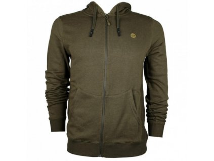 Korda mikina s kapuci Dry Kore Zip Hoodie Olive