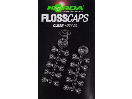 Korda zarážky na nástrahu Floss Caps 20 ks