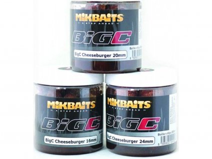 mikbaits big boilie v dipu 250ml bigc cheeseburger