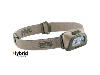 Petzl čelovka Tactikka+ piesková (E089EA02)