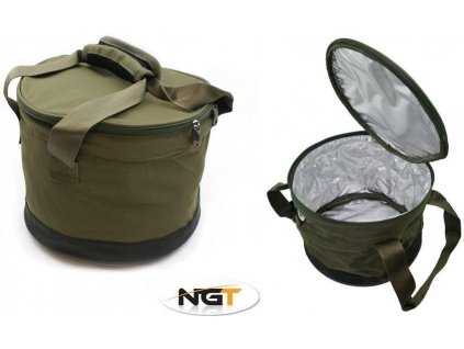 NGT Taška na nástrahy Bait Bin with handles and cover (FLA-BAITBIN-325)