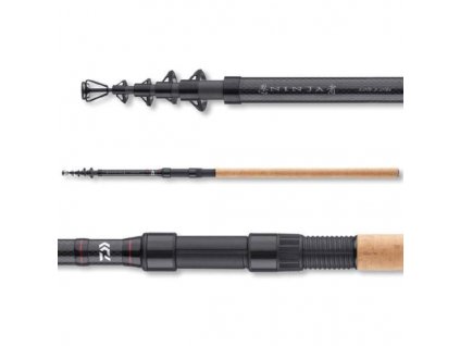 Daiwa teleskopický prút Ninja X Tele Carp 12 ft 3 lb (11597-360)