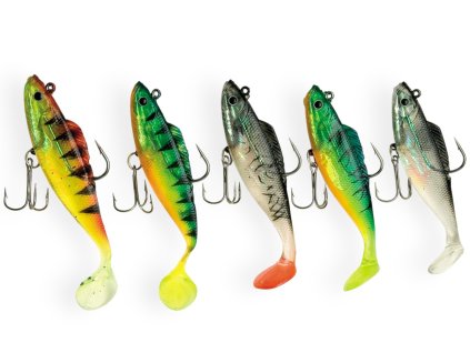 behr gumove rybky soft treble 12 cm 24 g