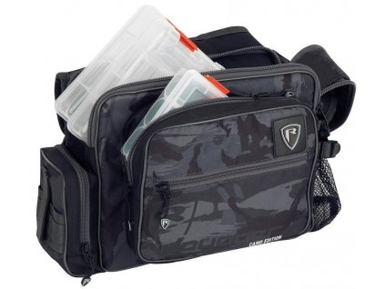 Fox přívlačová taška Rage Camo Medium Shoulder Bag Inc Boxes (NLU058)