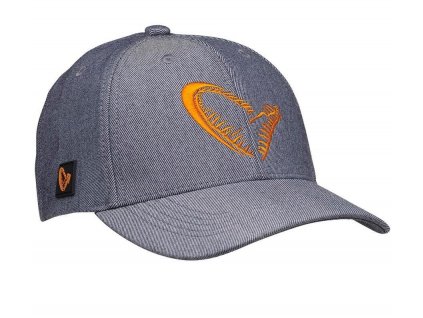 Savage Gear kšiltovka Classic Jaw Cap Grey Melange (73707)