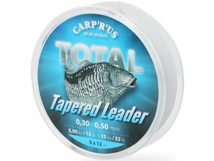 Carp R Us ujímané vlasce Tapered Leader