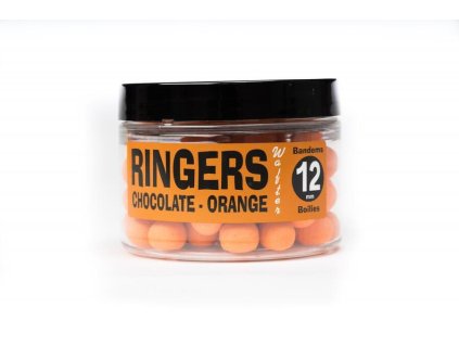 Mikbaits Ringers Měkčené pelety Chocolate Orange Wafters ø 12 mm 70 g (RNG58)